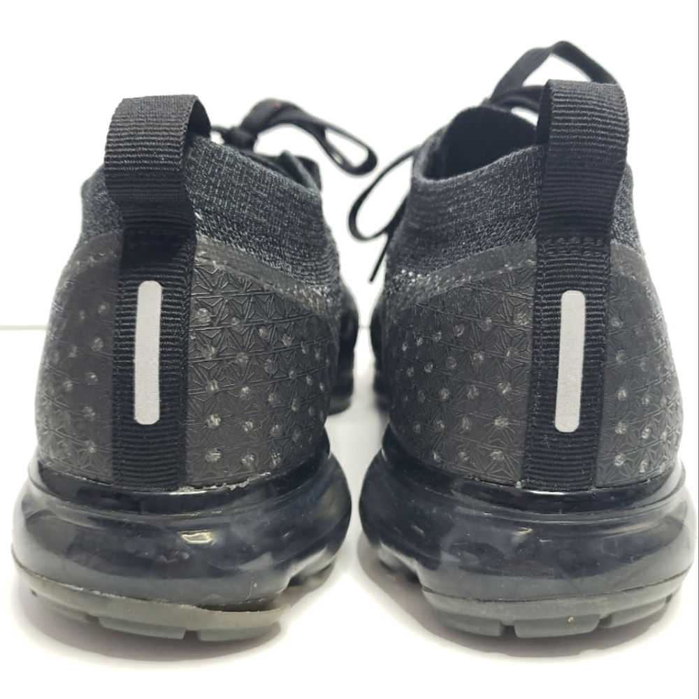 Nike VaporMax Fly Knit Triple Black 942842-012 Men's 9.5 - Picture 8 of 11